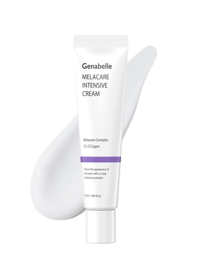 Genabelle Melacare Intensive Cream – Targeted Care for Uneven Skin Tone, Hydrating & Nourishing Daily Moisturizer with Niacinamide and Tranexamic Acid 1.69 fl oz - Image 1
